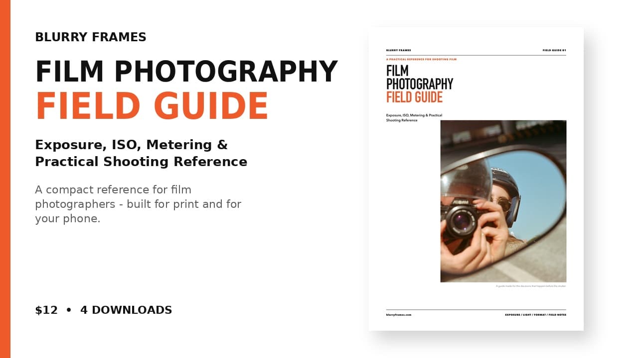 Film Photography Field Guide product cover and overview